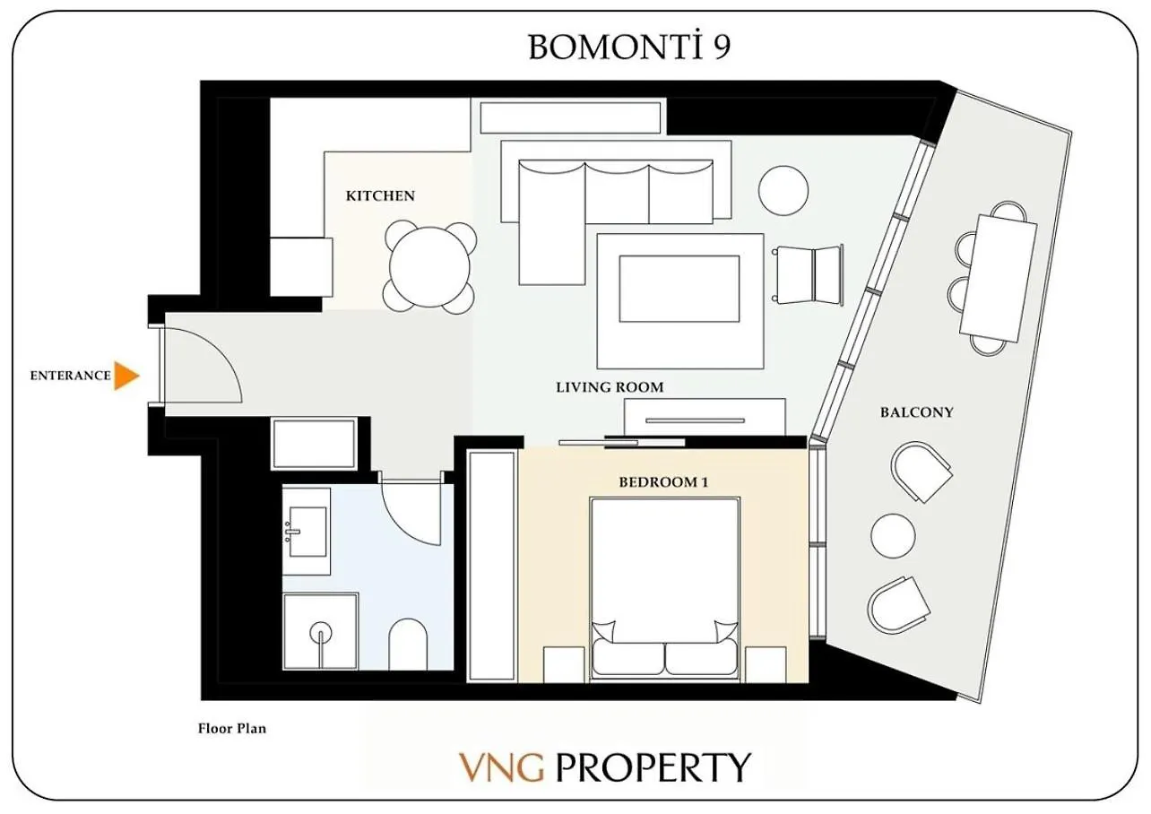 Gorgeous Modern 1Bd Terrace Condopoolviews! #233 Istanbul 0*,
